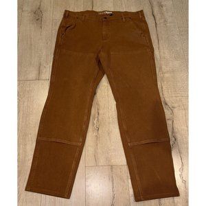 NWT Carhartt Double Knee Carpenter Pants Twill Womens Size 18 T Straight 104296